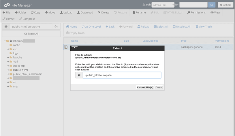 extract-wordpress-files
