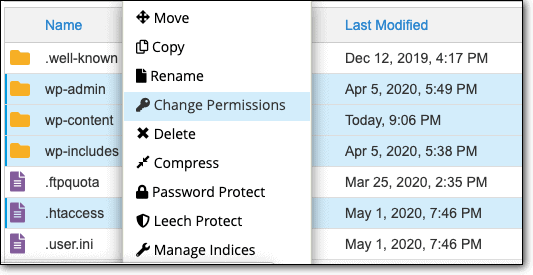 change-permission-file-manager