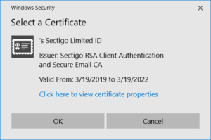 windows security settings